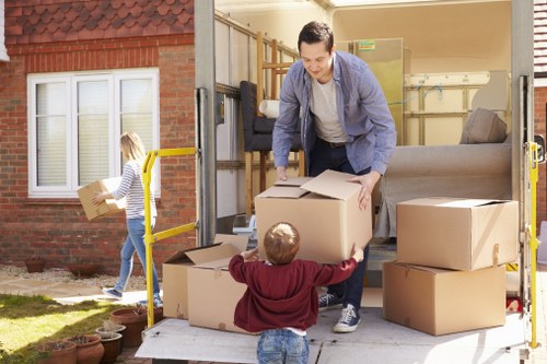 Same day removals team preparing a quick move in Waterloo