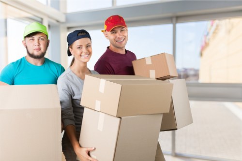 Commercial packing materials for an office move in Waterloo