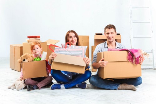 Variety of moving boxes and protective wrap for Waterloo customers