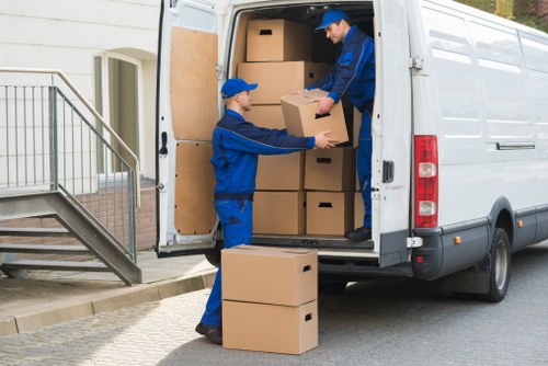 Man and van service helping with a move in Waterloo near central London apartments