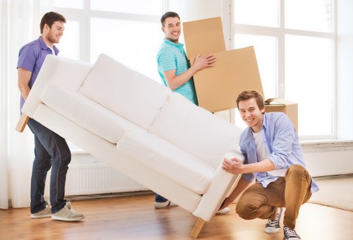 Careful packing and transport of sofas and beds for a Waterloo move